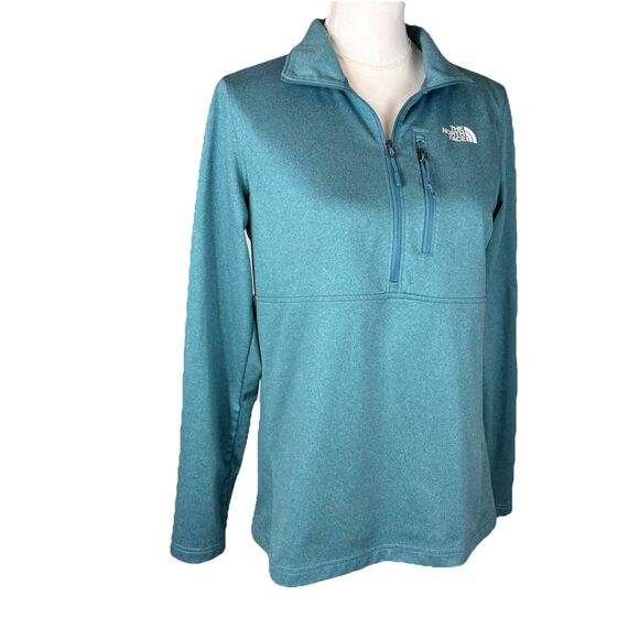 The North Face Tops - The North Face Jacket Tech Mezzaluna 1/4 Zip Pullover Top Shirt Size M